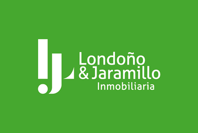 Aplicación en reserva, Diseño de logo Londoño Jaramillo Inmobiliaria