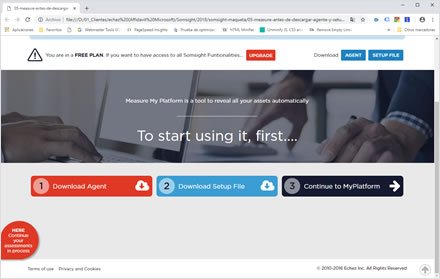 Logged user UI, Landing Page + UI Somsight