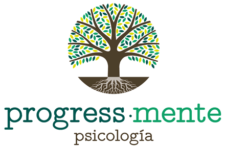 Opción proceso, Diseño de logo Progress-Mente Psicología