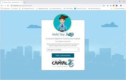 Identificación, Sistema web Cotizaciones Constructora Capital