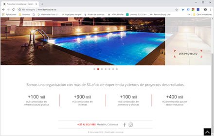 Home, Sitio web Wordpress Estructurar