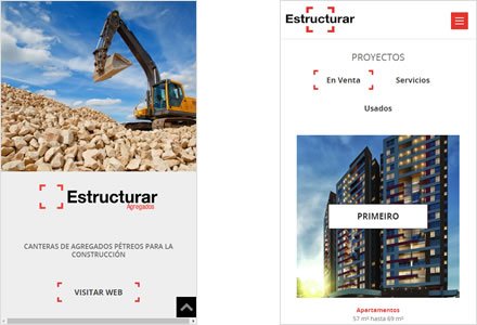 Adaptación Responsive, Sitio web Wordpress Estructurar