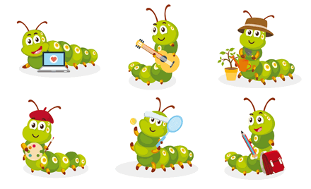 Personaje, Diseño de logo e isotipo Creative Minds Childcare
