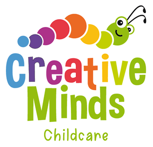 Opción proceso, Diseño de logo e isotipo Creative Minds Childcare
