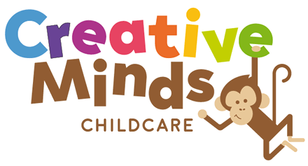 Opción proceso, Diseño de logo e isotipo Creative Minds Childcare