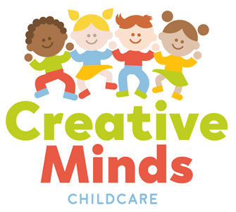 Opción proceso, Diseño de logo e isotipo Creative Minds Childcare