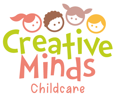 Opción proceso, Diseño de logo e isotipo Creative Minds Childcare