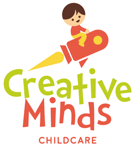 Opción proceso, Diseño de logo e isotipo Creative Minds Childcare