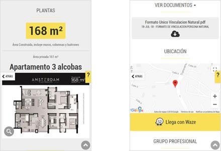 Adaptación Responsive, Web HTML5 administrable Eme Propiedad Raiz