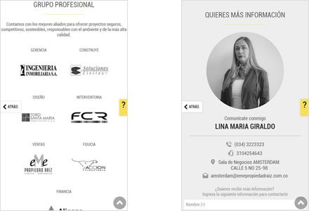 Adaptación Responsive, Web HTML5 administrable Eme Propiedad Raiz