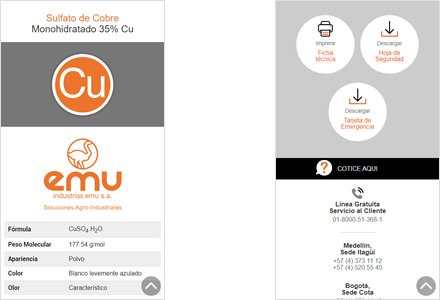 Adaptación responsive, Web HTML5 administrable Industrias EMU