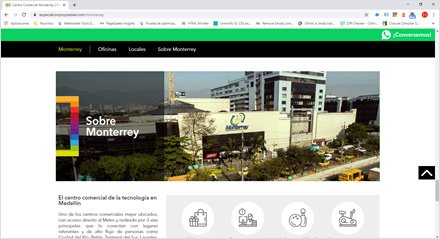 Oficinas sede (generalidades), Web HTML5 administrable Especial con propiedad