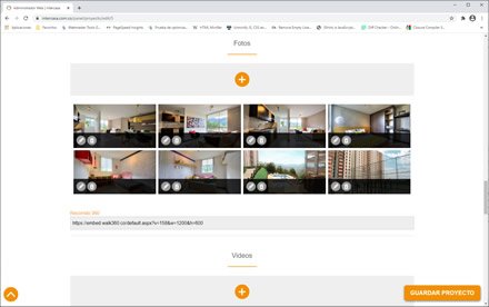 Módulo administrativo, Sitio web administrable Intercasa