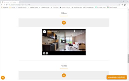 Módulo administrativo, Sitio web administrable Intercasa