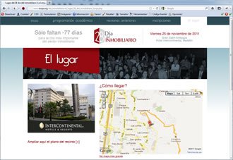 El lugar, Web Lonja