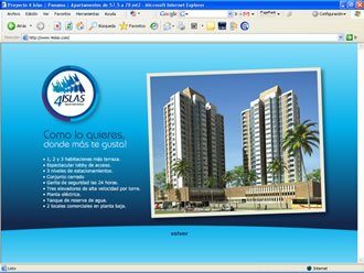 Presentación, Web 4 Islas