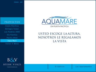 Submenú de proyecto, Multimedia B&V