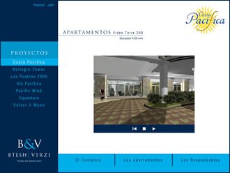 Interface para videos, Multimedia B&V