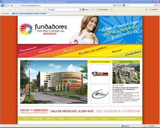 Home, Web C.C. Fundadores