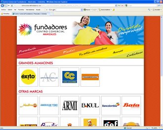 Ya están con Nosotros, Web C.C. Fundadores
