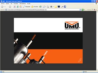 Selección de idioma, Web UMO