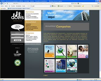 Campañas, Web ACEIS