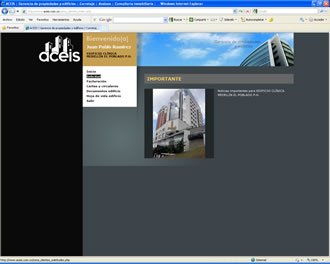 Zona de Cliente (1), Web ACEIS