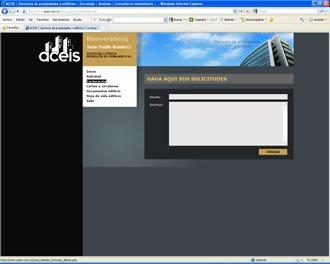 Zona de Cliente (3), Web ACEIS