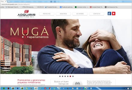 Home (1), Web Joomla Responsive Adquirir
