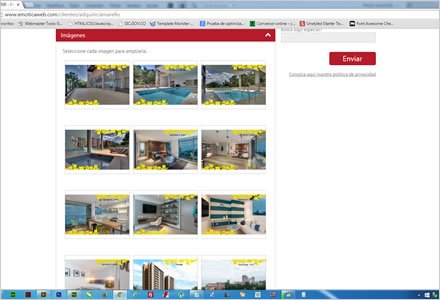 Detalle de proyecto (scroll), Web Joomla Responsive Adquirir