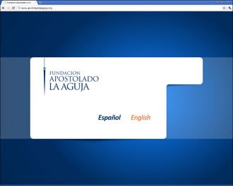 Web, Web Apostolado La Aguja