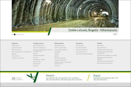 Home, Sitio web Joomla AIA Web