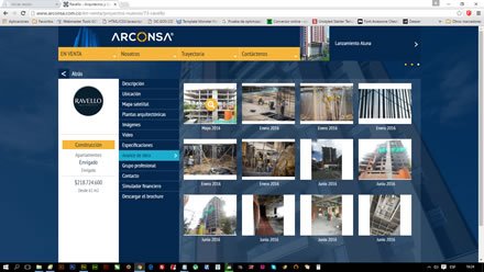 Detalle proyecto (8), Web Joomla Arconsa