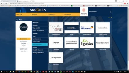 Detalle proyecto (9), Web Joomla Arconsa