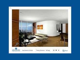 Video (detalle), Multimedia Edificio Atlantic