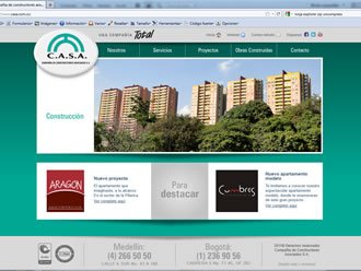 Home, Web CMS Joomla C.A.S.A.