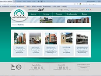 Usados, Web CMS Joomla C.A.S.A.