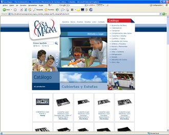 Catálogo (2), Web Casa Magna