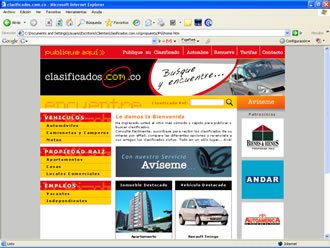 Home, Web Clasificados.com.co