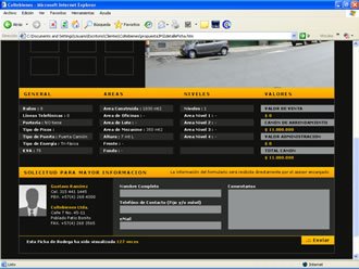 Página Detalle (scroll), Web Coltebienes