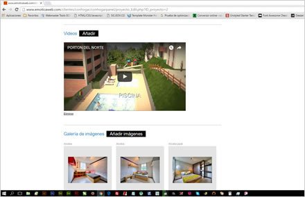 Administrador a la medida, Web responsive Conhogar