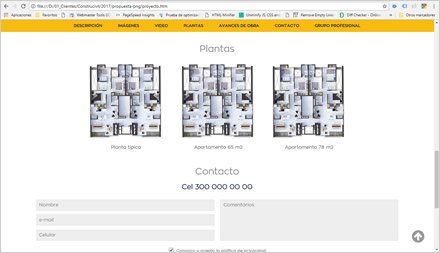 Proyecto en Venta, Web Wordpress Responsive Construcivil