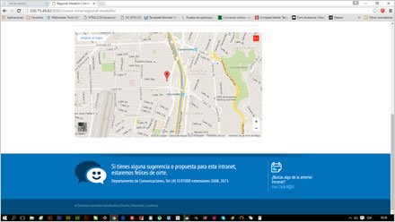 Regional detalle (2), Intranet Wordpress Coordinadora
