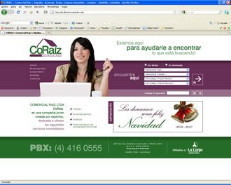 Home, Web CoRaiz
