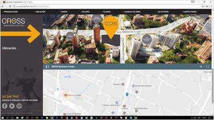 Ubicación, Web HTML5 administrable Cross