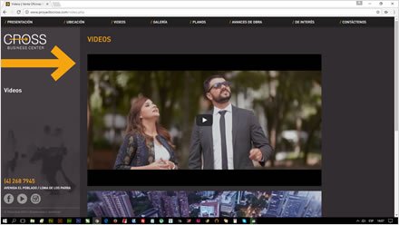 Videos, Web HTML5 administrable Cross