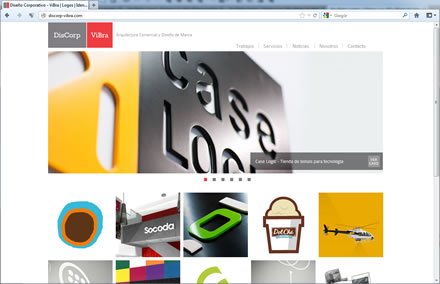 Home, Sitio web Diseño Corporativo