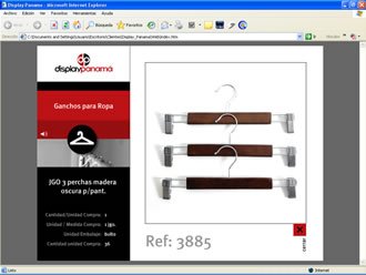 Detalle de Producto (1), Web Display Panamá