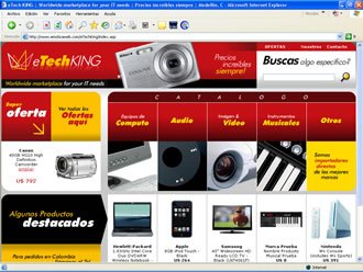 Home, Web eTech King