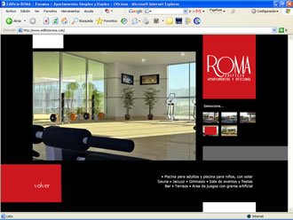 Galería (1), Web Edificio Roma
